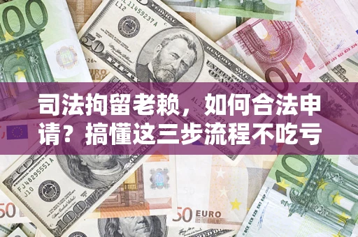 北京司法拘留老赖，如何合法申请？搞懂这三步流程不吃亏！