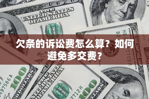 北京欠条的诉讼费怎么算？如何避免多交费？