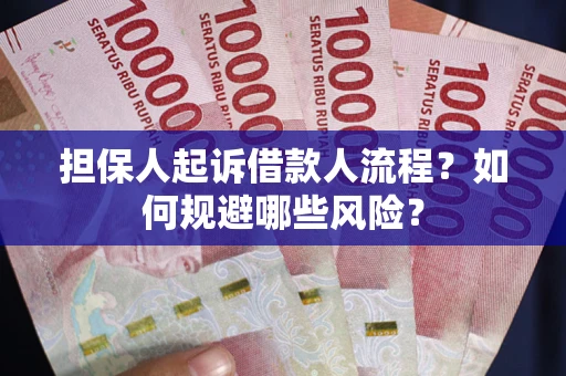 北京担保人起诉借款人流程？如何规避哪些风险？