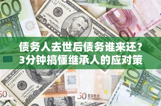 北京债务人去世后债务谁来还？3分钟搞懂继承人的应对策略